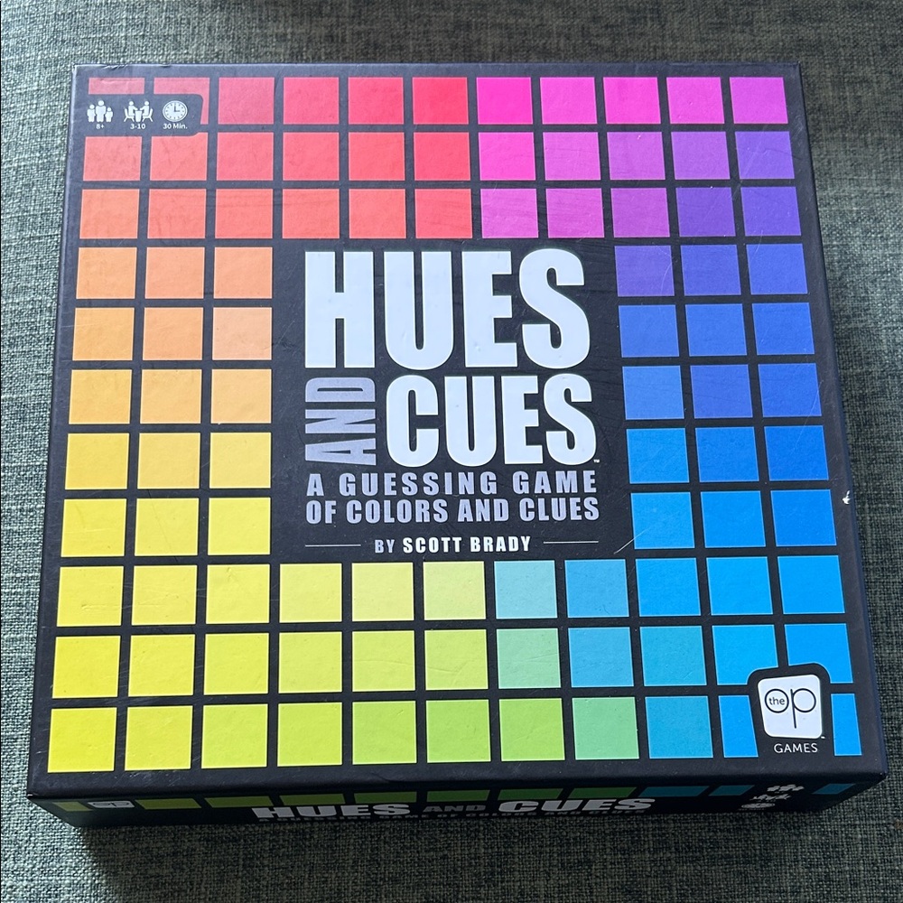 Hues and Cues Colorful Board Game by
